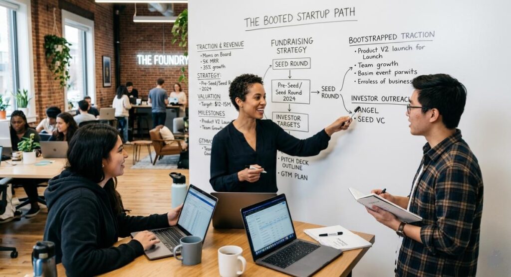 startup booted fundraising strategy