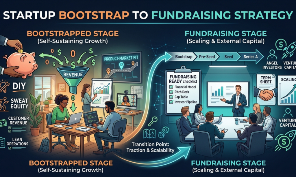 Startup Booted Fundraising Strategy