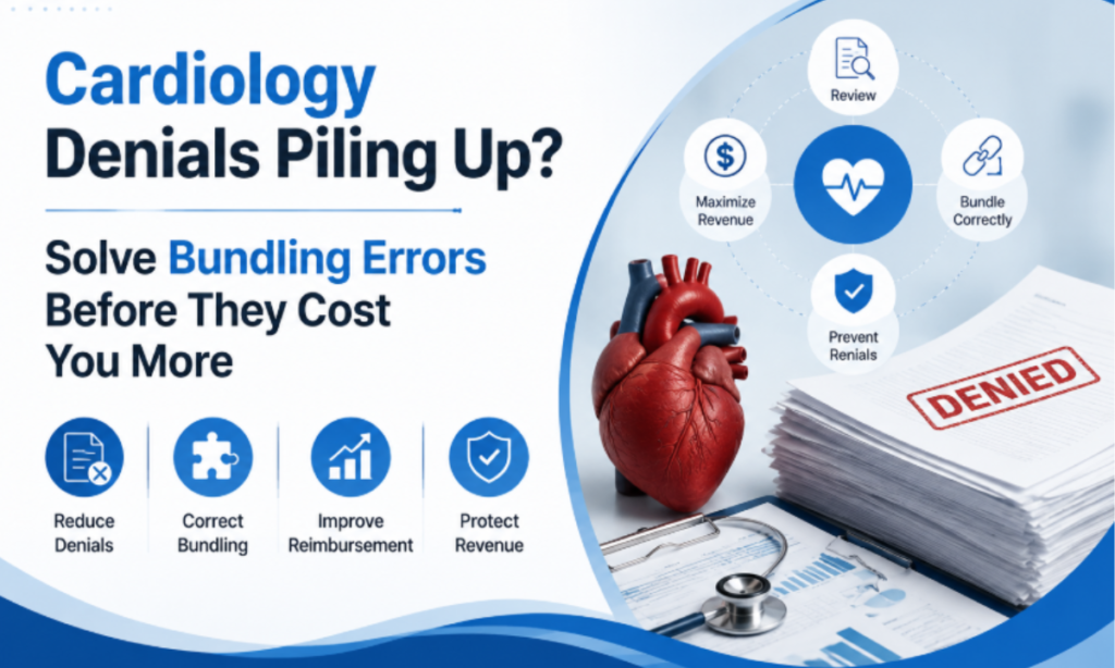 Cardiology Denials Piling Up? Solve Bundling Errors Before They Cost You More